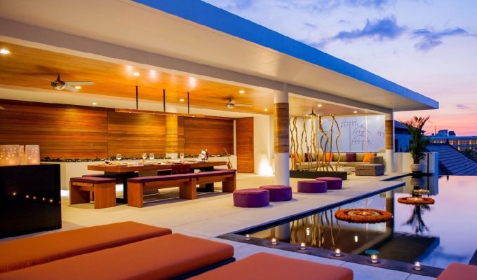 Location villa Bali Seminyak piscine privée à 500m de la plage et avec personnel