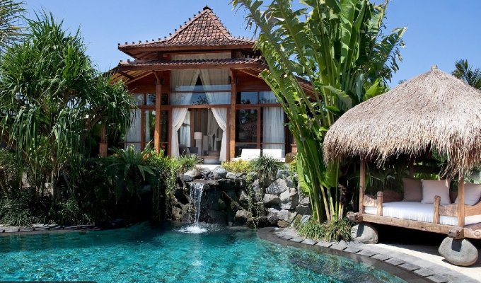 Indonesie Bali Location Villa Canggu proche de la plage de Berawa et avec personnel