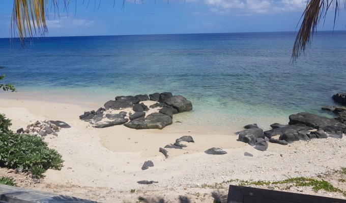Location Villa Tamarin pieds dans l'eau avec piscine privée et wifi  Ile Maurice 
