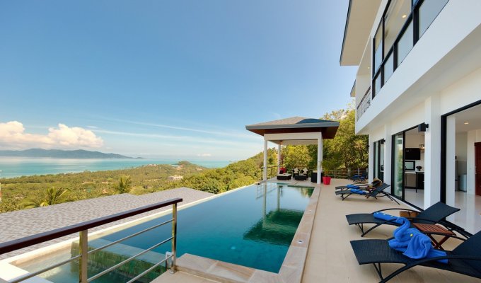 Thailande Location Villa à Koh Samui avec piscine privée et personnel