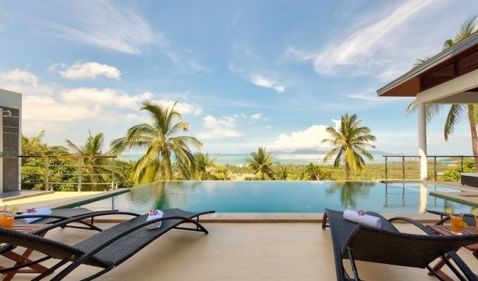 Thailande Location Villa à Koh Samui avec piscine privé et personnel