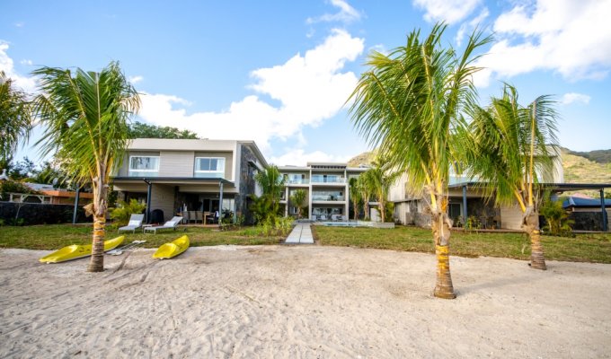 Ile Maurice Location Appartement Rivière Noire Plage de la preneuse vue mer