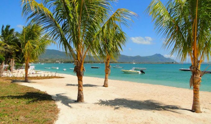 Ile Maurice Location Appartement Rivière Noire Plage de la preneuse vue mer