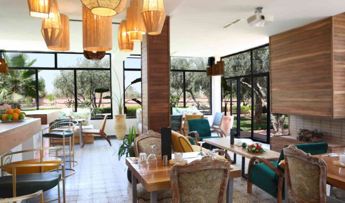 Location villa à Marrakech avec piscine privée et Personnel