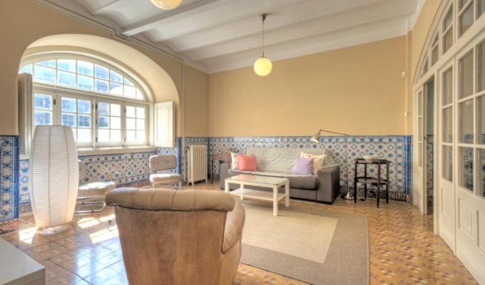 Location Appartement Lisbon Santa Cruz près de Rossio avec jardin