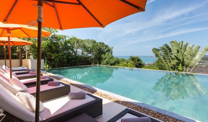 Thailande Location Villa à Koh Samui avec piscine privée et Personnel