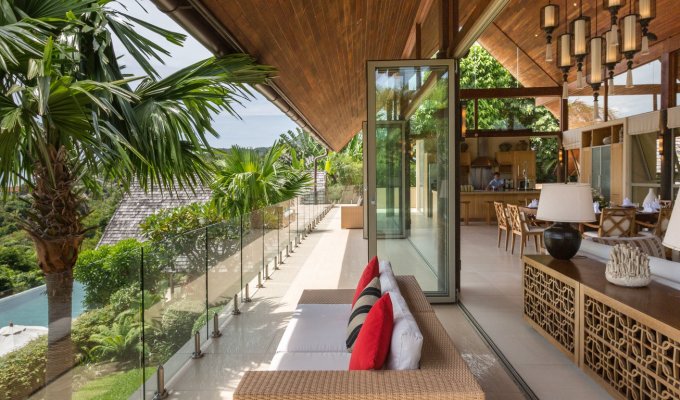 Thailande Location Villa à Koh Samui avec piscine privée et Personnel