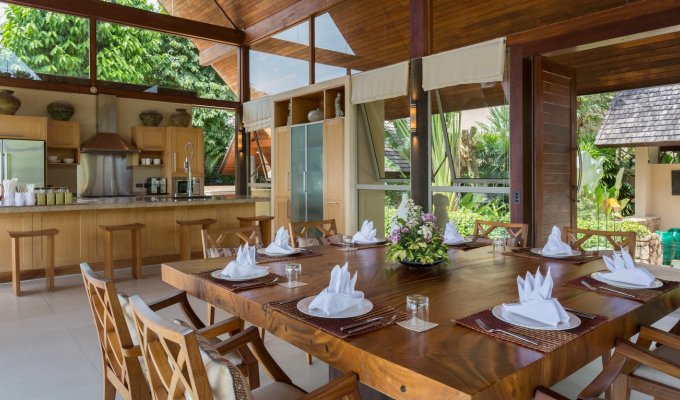 Thailande Location Villa à Koh Samui avec piscine privée et Personnel