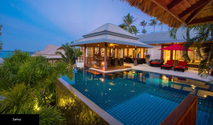 Thailande Location Villa à Koh Samui avec piscine privée et Personnel