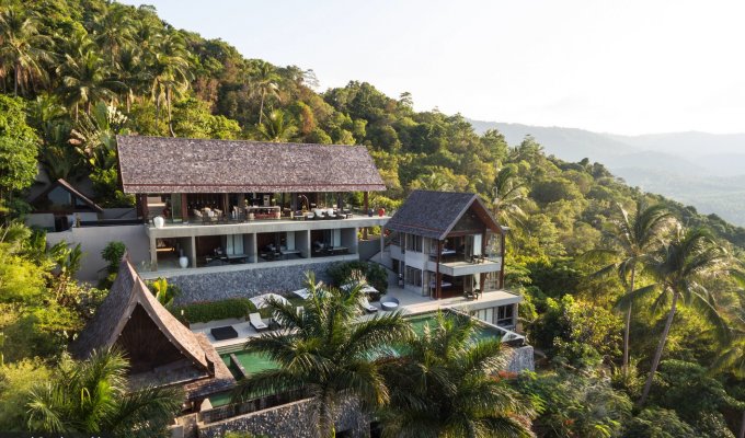 Thailande Location Villa à Koh Samui avec piscine privée et Personnel