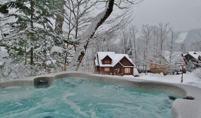 Quebec Stoneham Location Chalet avec vue sur les pistes de ski