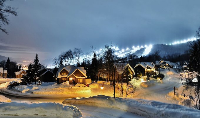 Quebec Stoneham Location Chalet avec vue sur les pistes de ski