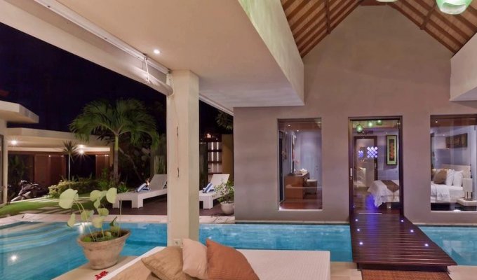 Indonesie Bali Location Villa Umalas proche de la plage avec piscine privée et personnel