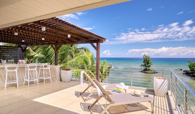 Location Penthouses Ile Maurice à Trou aux Biches avec accès direct à la plage et piscine commune