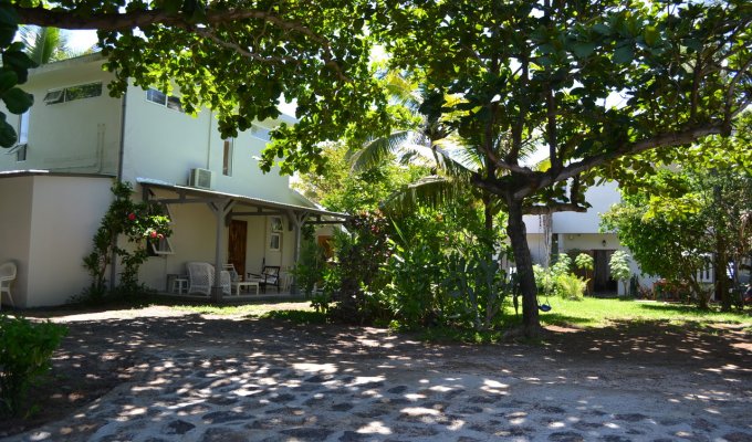 Location villa Ile Maurice sur la plage de Pointe d'Esny Cote Sud avec vue sur le lagon