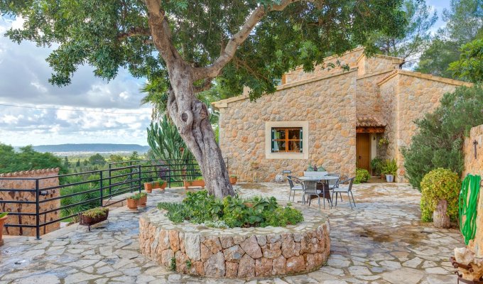 Iles Baleares Location Villa luxe Majorque Alaro Sierra Tramuntana  piscine privée
