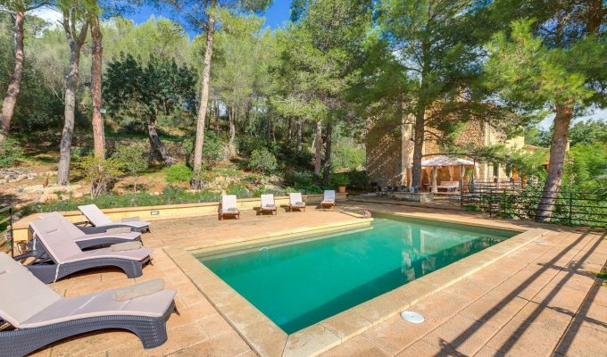 Iles Baleares Location Villa luxe Majorque Alaro Sierra Tramuntana  piscine privée