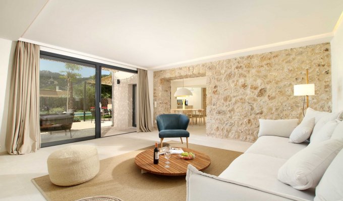 Iles Baleares Location villa luxe Majorque Pollença 8 personnes piscine privée 10 min des plages