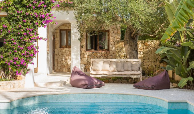 Location villa luxe Ibiza (Baléares) proche Cala Jondal 12 personnes piscine privée