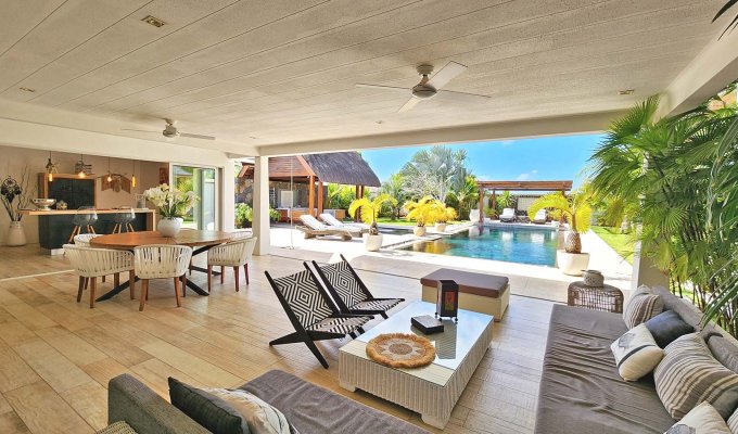 Location villa Luxe Ile Maurice Grand Baie piscine privée accès beach club