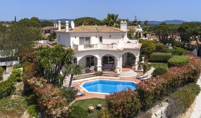 Location Villa Luxe Portugal Quinta do Lago avec piscine chauffée et surplombant le golf, Algarve