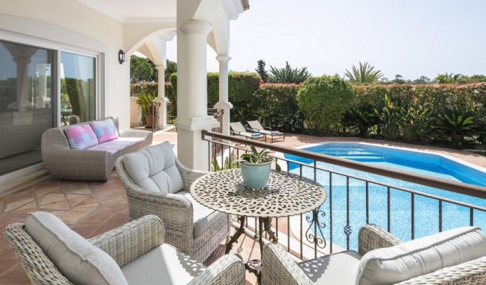 Location Villa Luxe Portugal Quinta do Lago avec piscine chauffée et surplombant le golf, Algarve