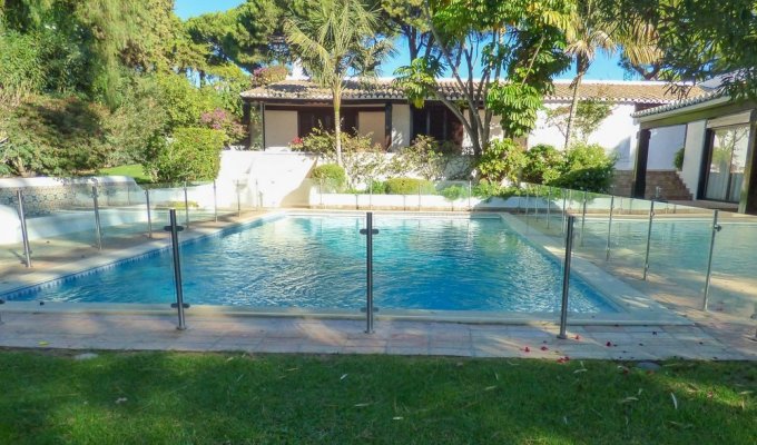 Location Villa Luxe Portugal Quinta do Lago avec piscine chauffée sécurisée et vue sur le golf, Algarve