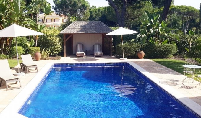 Location Villa Luxe Portugal Quinta do Lago avec piscine privée et vue sur le golf, Algarve