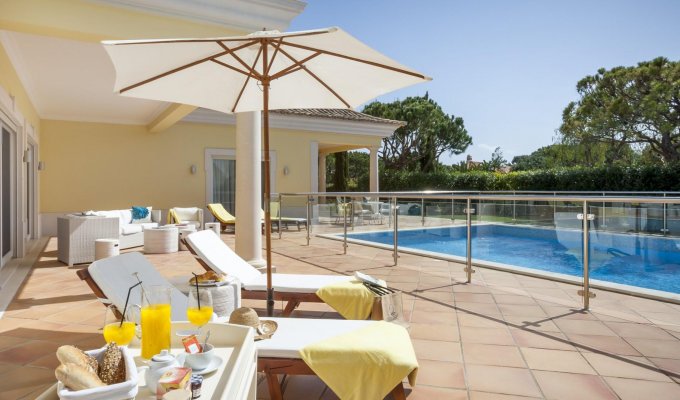 Location Villa Luxe Portugal Quinta do Lago avec piscine chauffée à 5 mns à pied de la plage, Algarve