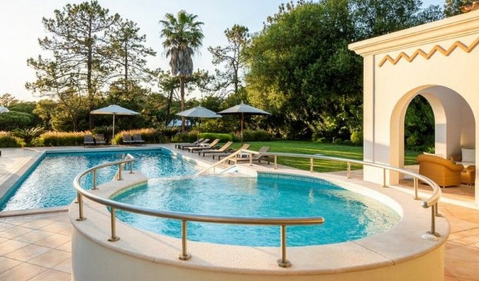 Location Villa Luxe Quinta do Lago avec piscine chauffée et jacuzzi, sur le parcours de Golf + accès complex sportif, Algarve