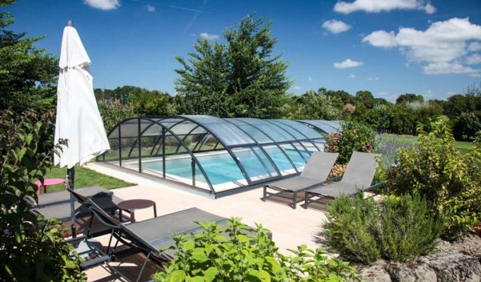 Vendee Location Villa Challans avec piscine privee