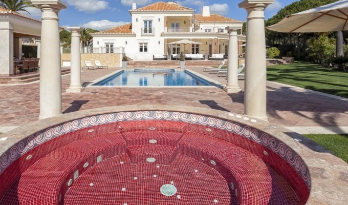 Location Villa Luxe Portugal Quinta do Lago avec piscine chauffée et vue sur le golf, Algarve