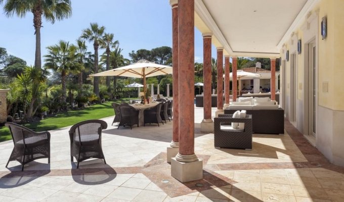 Location Villa Luxe Portugal Quinta do Lago avec piscine chauffée et vue sur le golf, Algarve