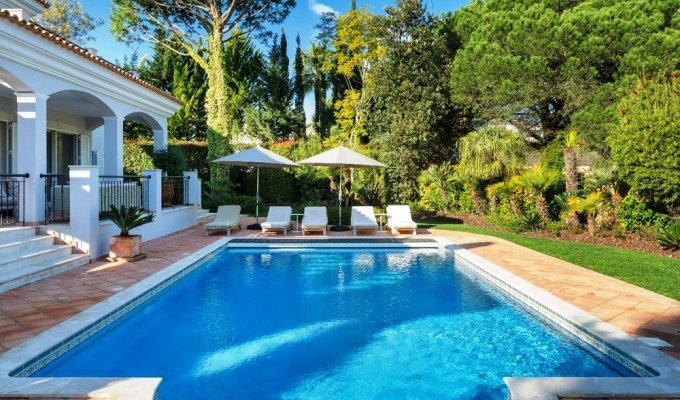 Location Villa Luxe Portugal Quinta do Lago avec piscine chauffée et proche de la plage, Algarve