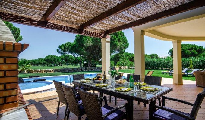 Location Villa Portugal Algarve Vilamoura bordant le parcours de Golf