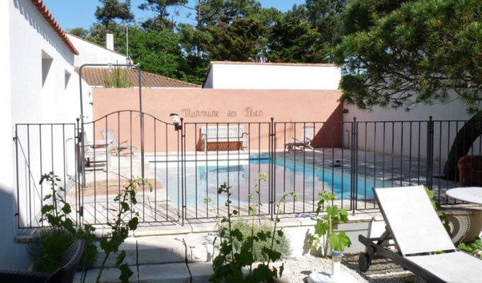 Vendee Location Villa La Tranche sur Mer (25min) avec piscine à 200 m de la plage
