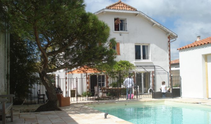 Vendee Location Villa La Tranche sur Mer (25min) avec piscine à 200 m de la plage