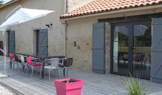 Vendee Location Villa Challans avec SPA pour groupe