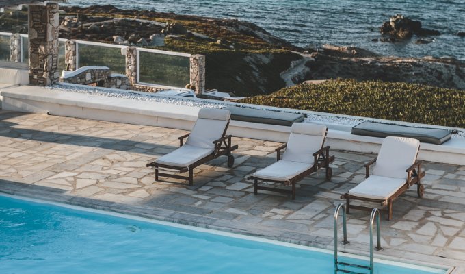 Grece Location Villa Mykonos avec piscine privée et vue mer