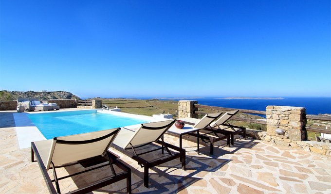Grece Location Villa Mykonos avec piscine privée