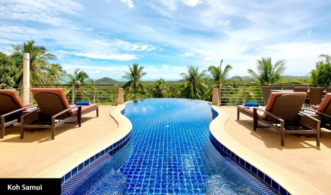 Thailande Location Villa de luxe à Koh Samui avec piscine et personnel 