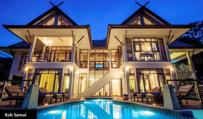 Thailande Location Villa de luxe à Koh Samui avec piscine et personnel 