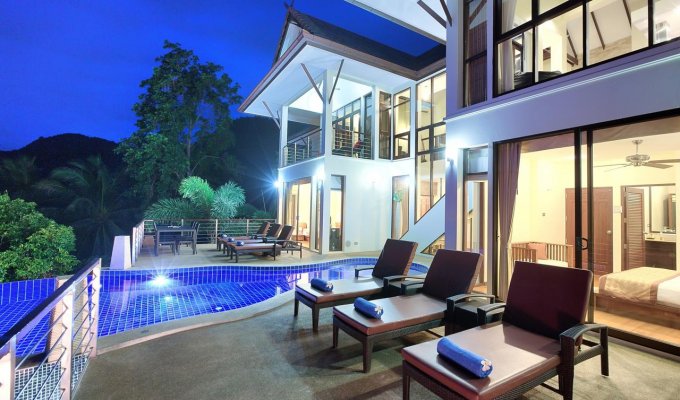 Thailande Location Villa de luxe à Koh Samui avec piscine et personnel 