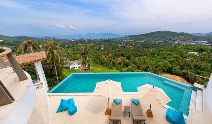 Thailande Location Villa à Koh Samui avec piscine privée et personnel