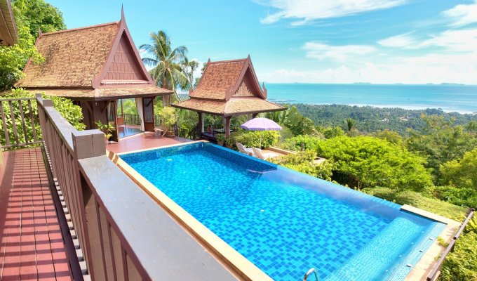 Thailande Location Villa à Koh Samui avec piscine privée et Personnel