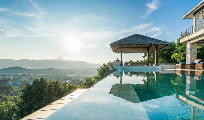 Thailande Location Villa à Koh Samui avec piscine privée, vue mer et Personnel