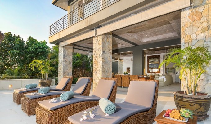 Thailande Location Villa à Koh Samui avec piscine privée, vue mer et Personnel