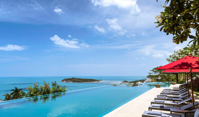 Thailande Location Villa à Koh Samui avec piscine privée et Personnel