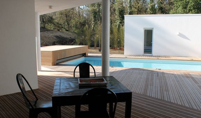 Vendee Location Villa La Tranche sur Mer (10 min) avec piscine chauffée à 700 m de la plage