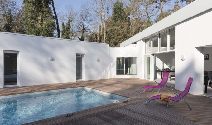 Vendee Location Villa La Tranche sur Mer (10 min) avec piscine chauffée à 700 m de la plage